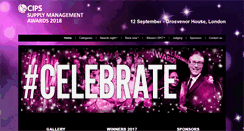 Desktop Screenshot of cipssmawards.com